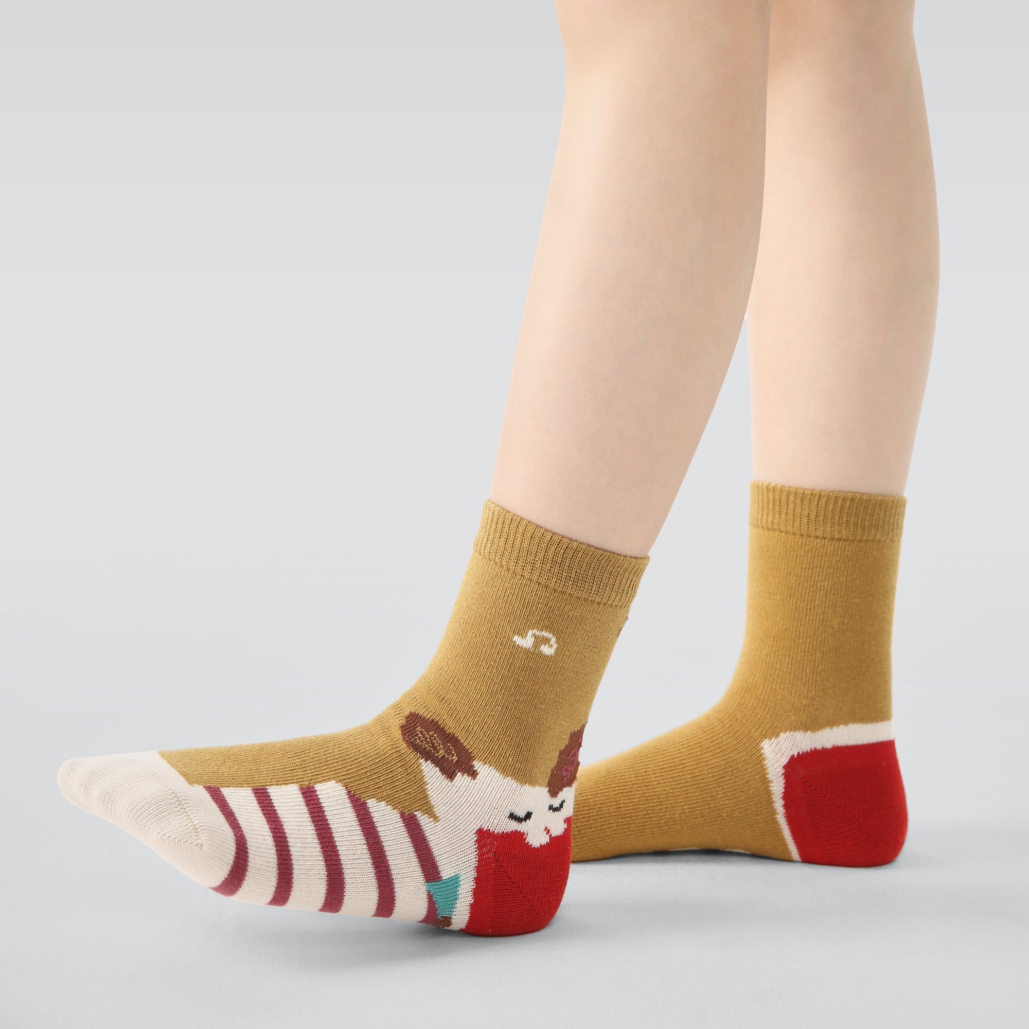 Kid's Sweet Woodland Animal Socks - 5 Pairs