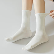 Daily Ribbed Cotton Crew