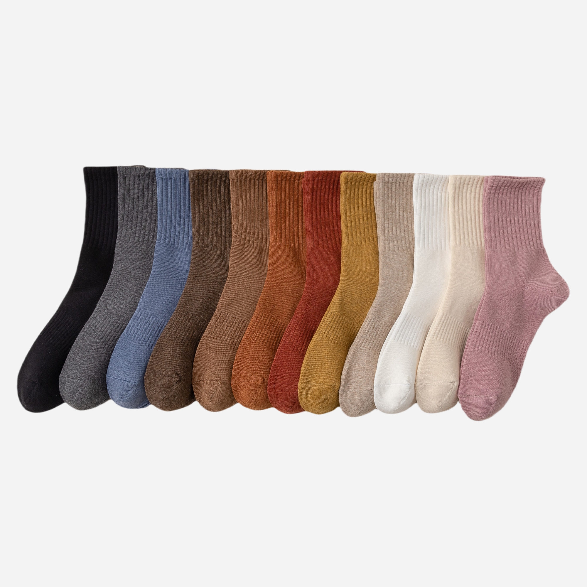 Women's The Heritage Ribbed Crew-5 Pack
