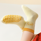 Baby’s First Journey Non-Slip Floor Socks with 4-Pack