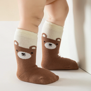 Baby’s Animal Parade Crew Socks 4-Pack