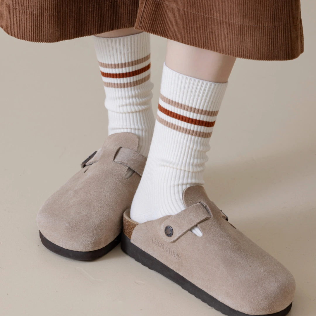 Retro Soft Striped Crew