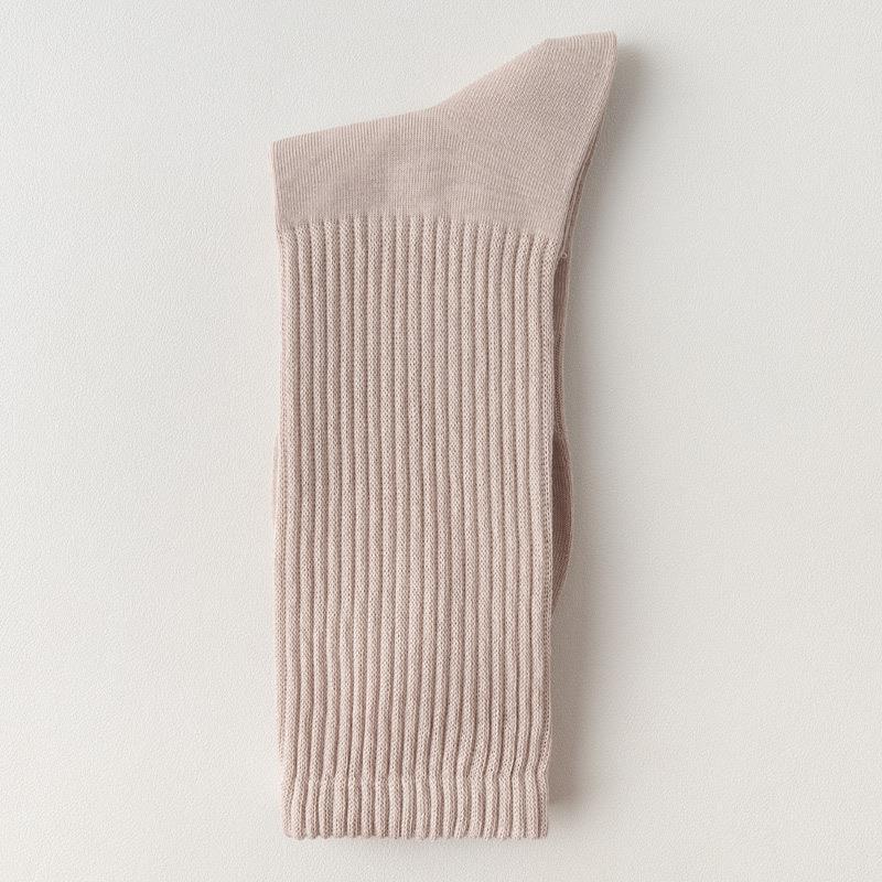 Men's 92% Cotton Ribbed Tall Crew Socks