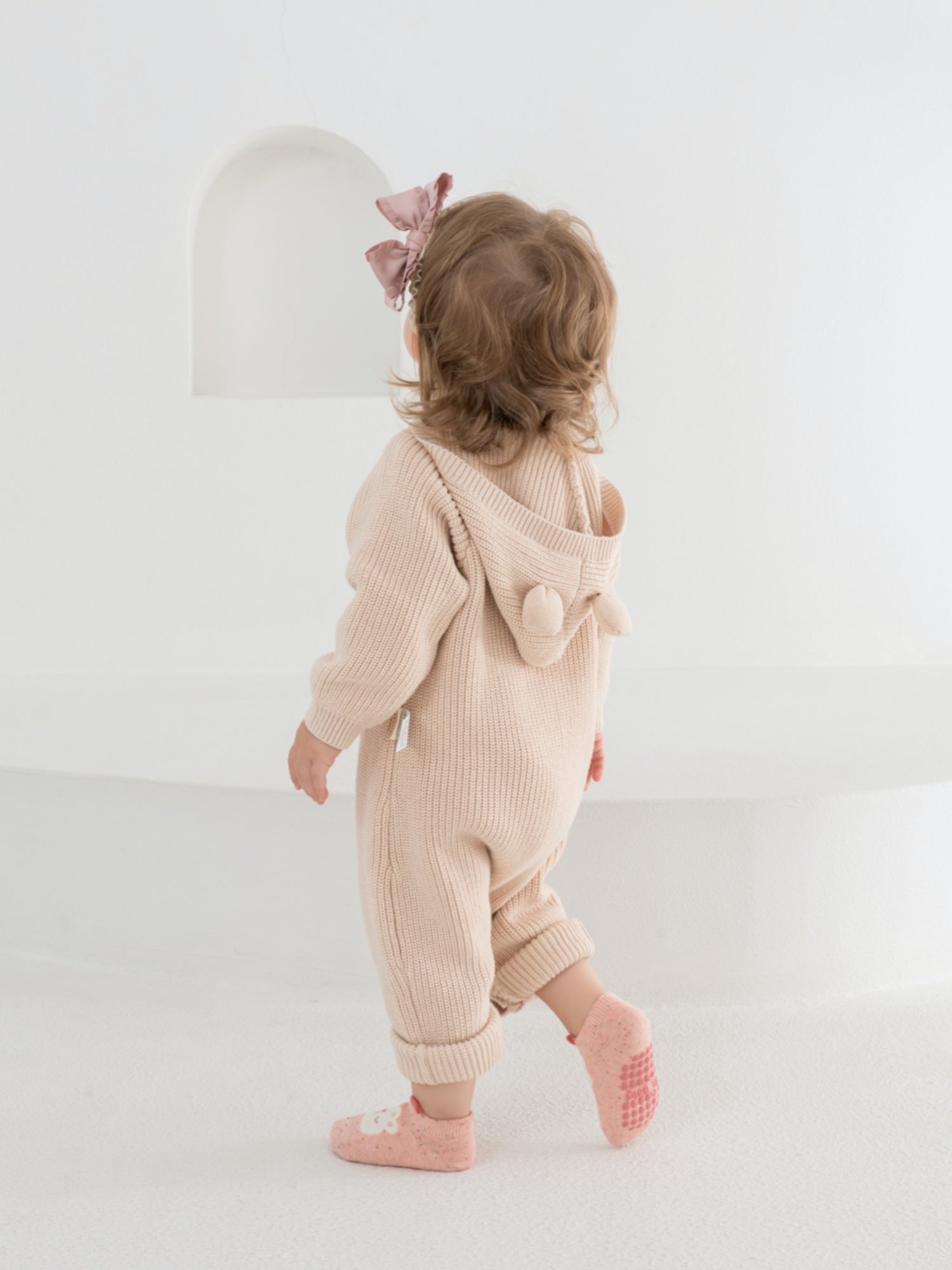 Babies' No-Show Grip Socks-1 Pack
