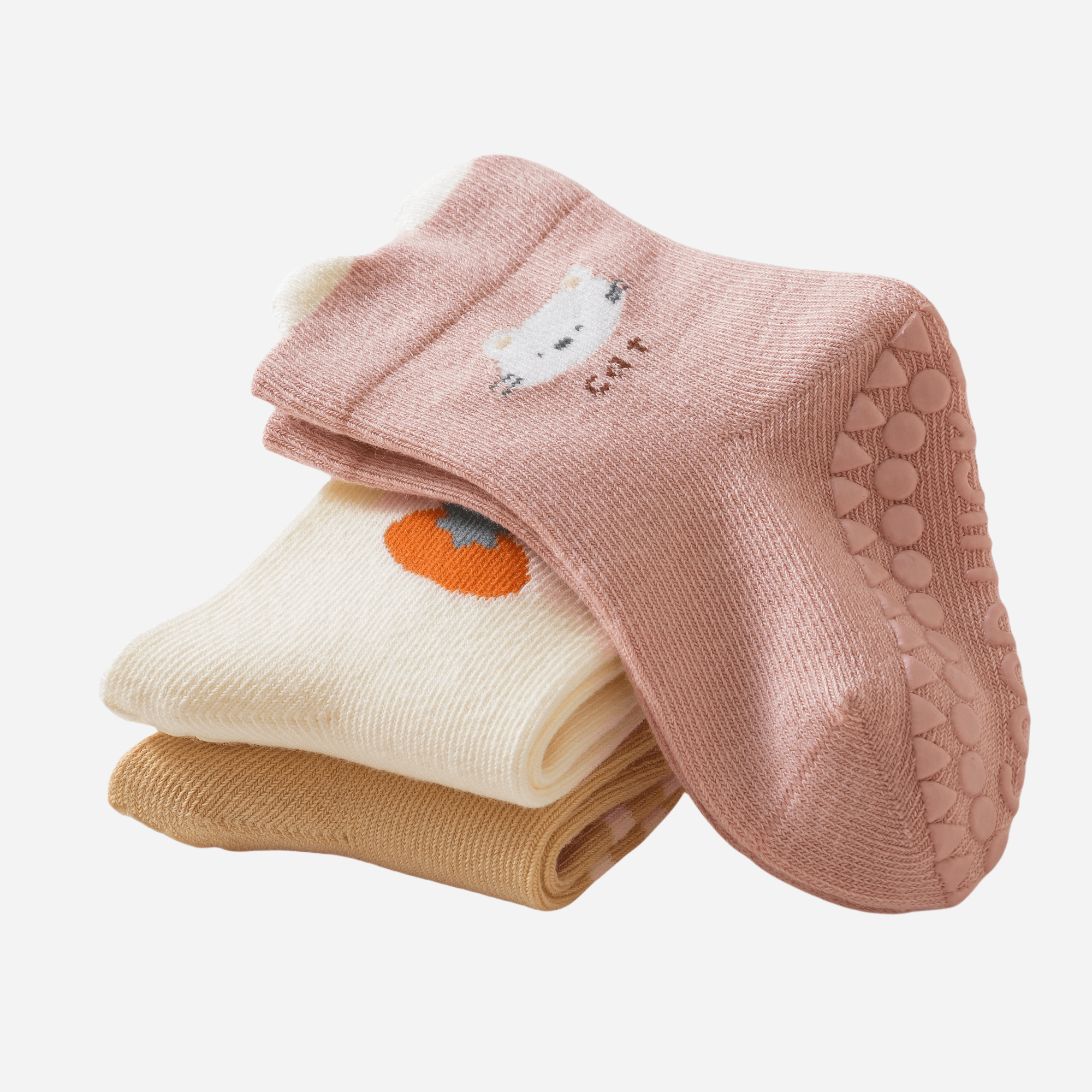 Babies Lucky Charm Grip Socks-3 Pack - Weavasocks