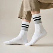 Men's Retro Sport Pima Crew Socks