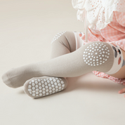 Baby’s Double Anti-Slip Knee Pad Crawling Socks 3-Pack