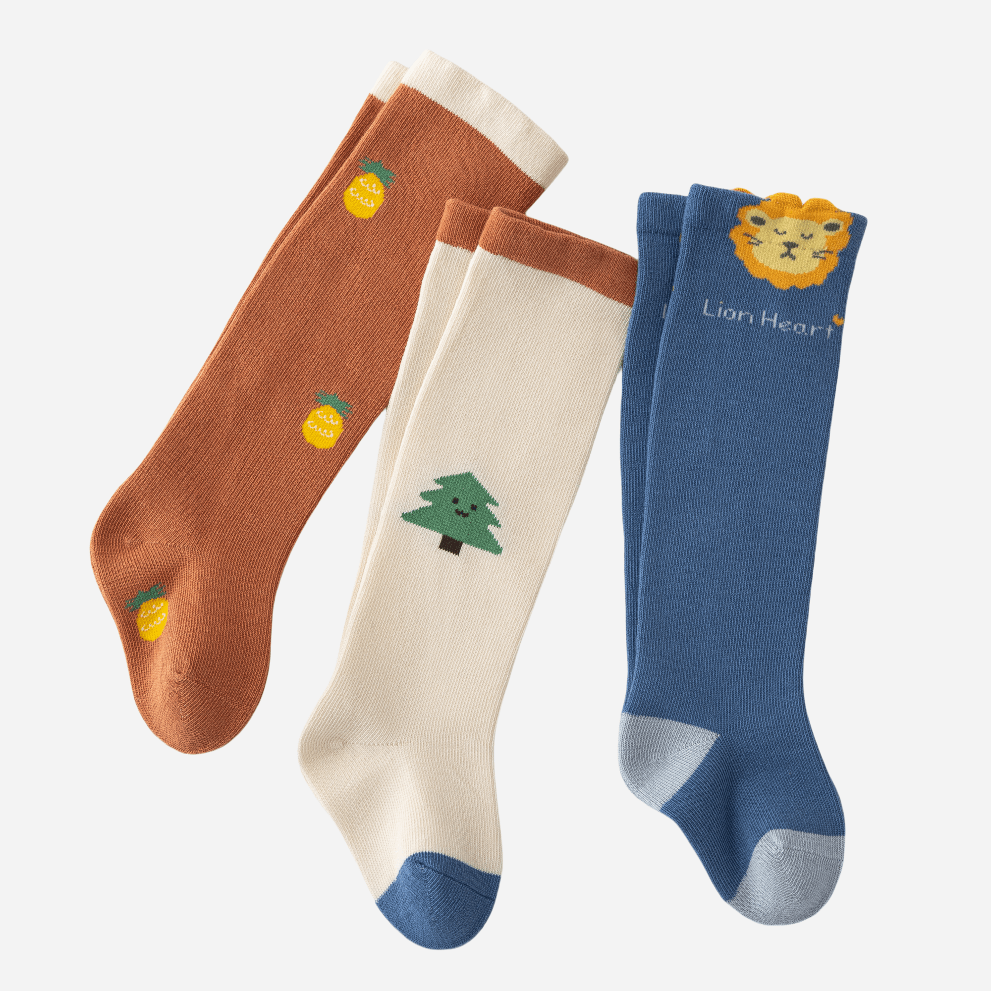 Babies The Little Adventurer Knee-Highs-3 pack - Weavasocks