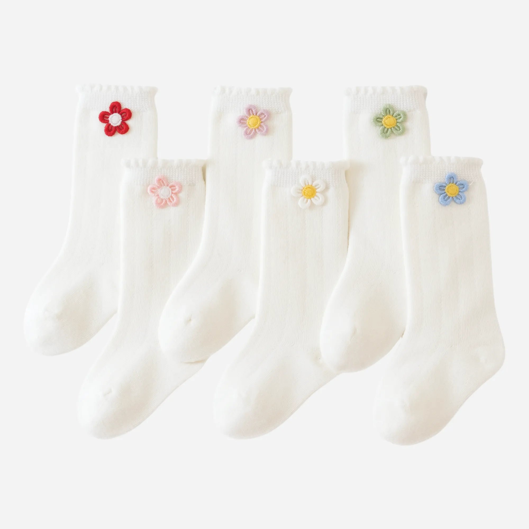 Babies The Daisy Chain Knee-Highs-3 Pairs