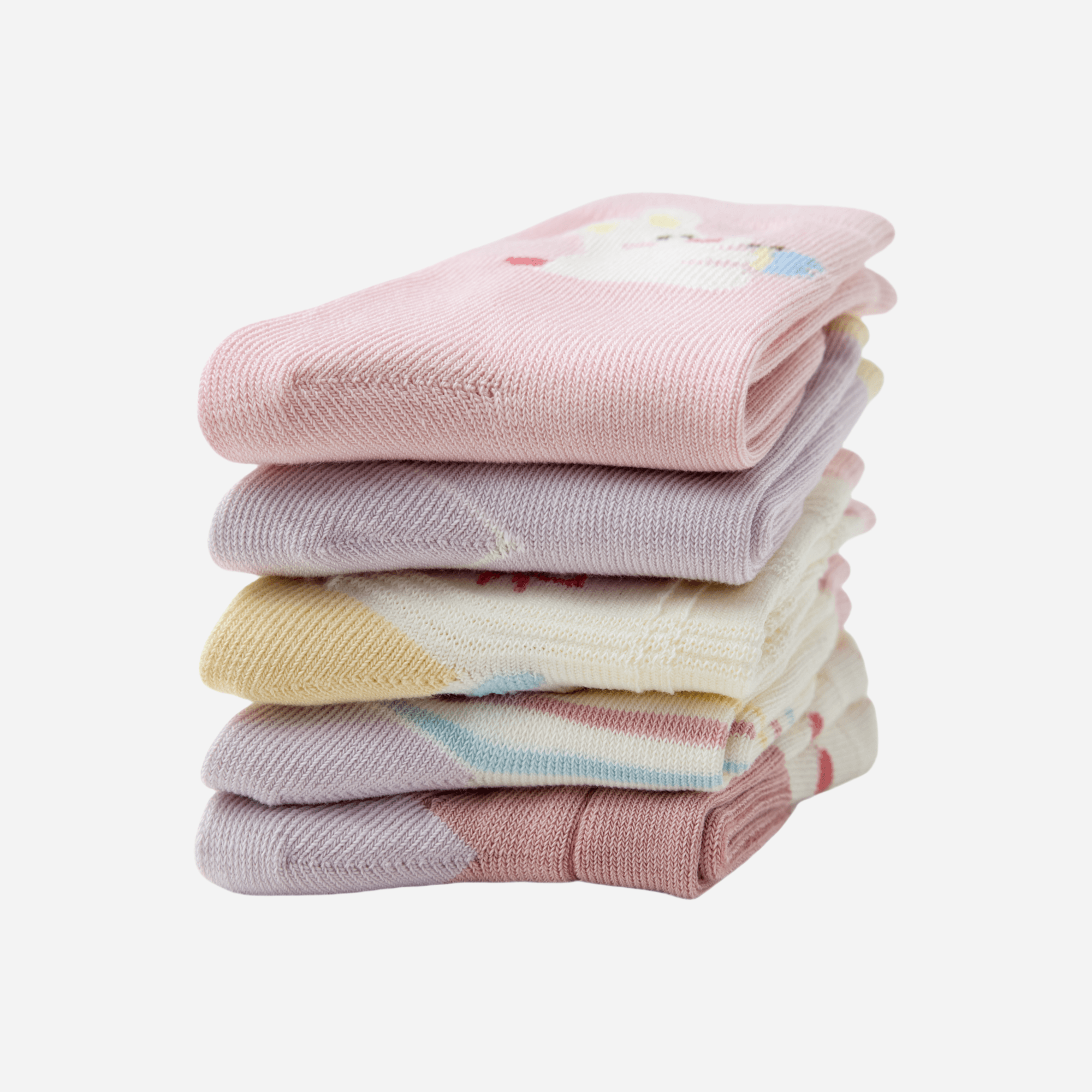 Babies The Spring Blossom Socks-5 pack - Weavasocks