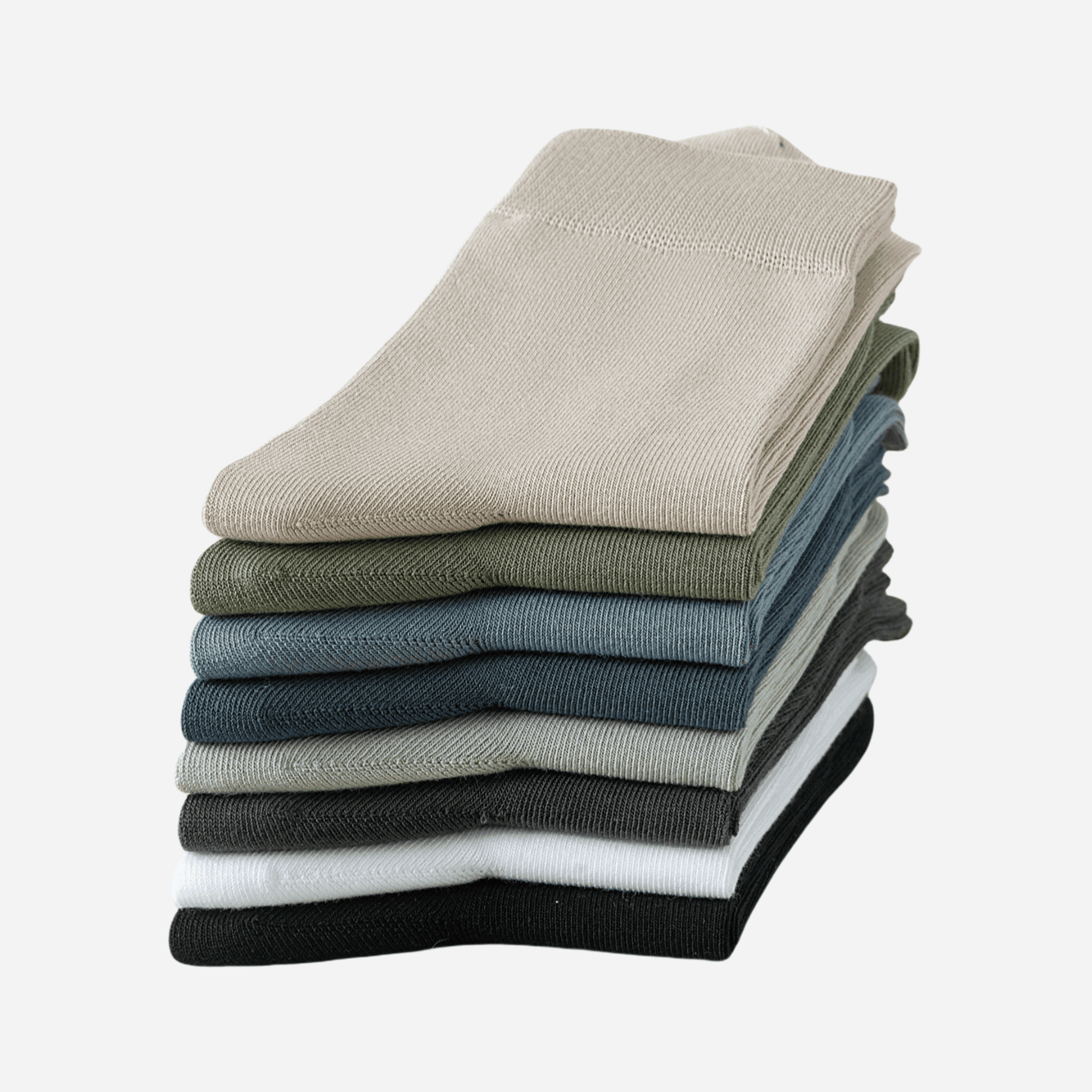 Men's Refined Fit Casual Crews-5 Pack