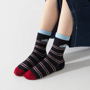 Kid's Car & Truck Crew Socks - 5 Pairs - Weavasocks