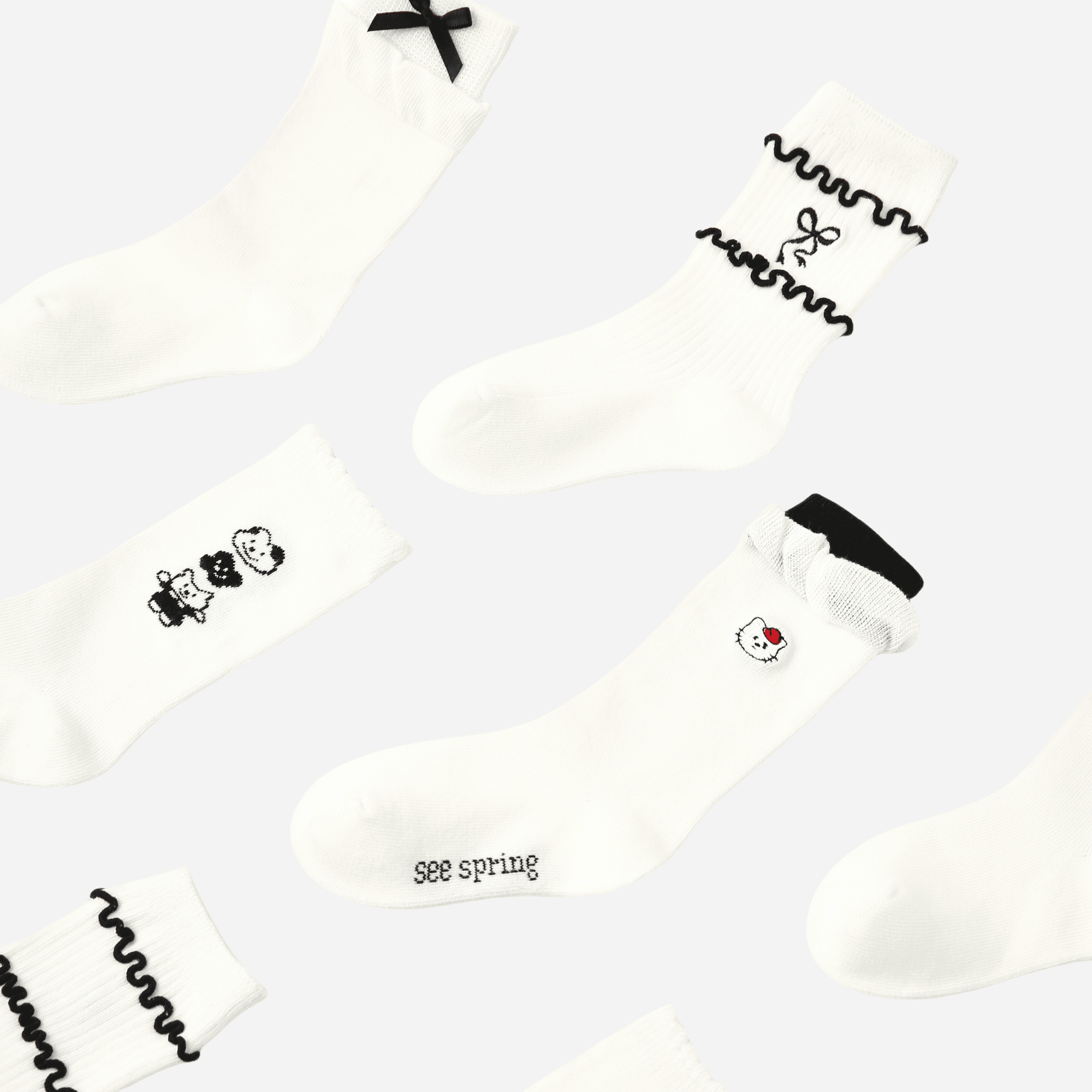 Kid's The Pen & Ink Pals Socks-4 pack - Weavasocks