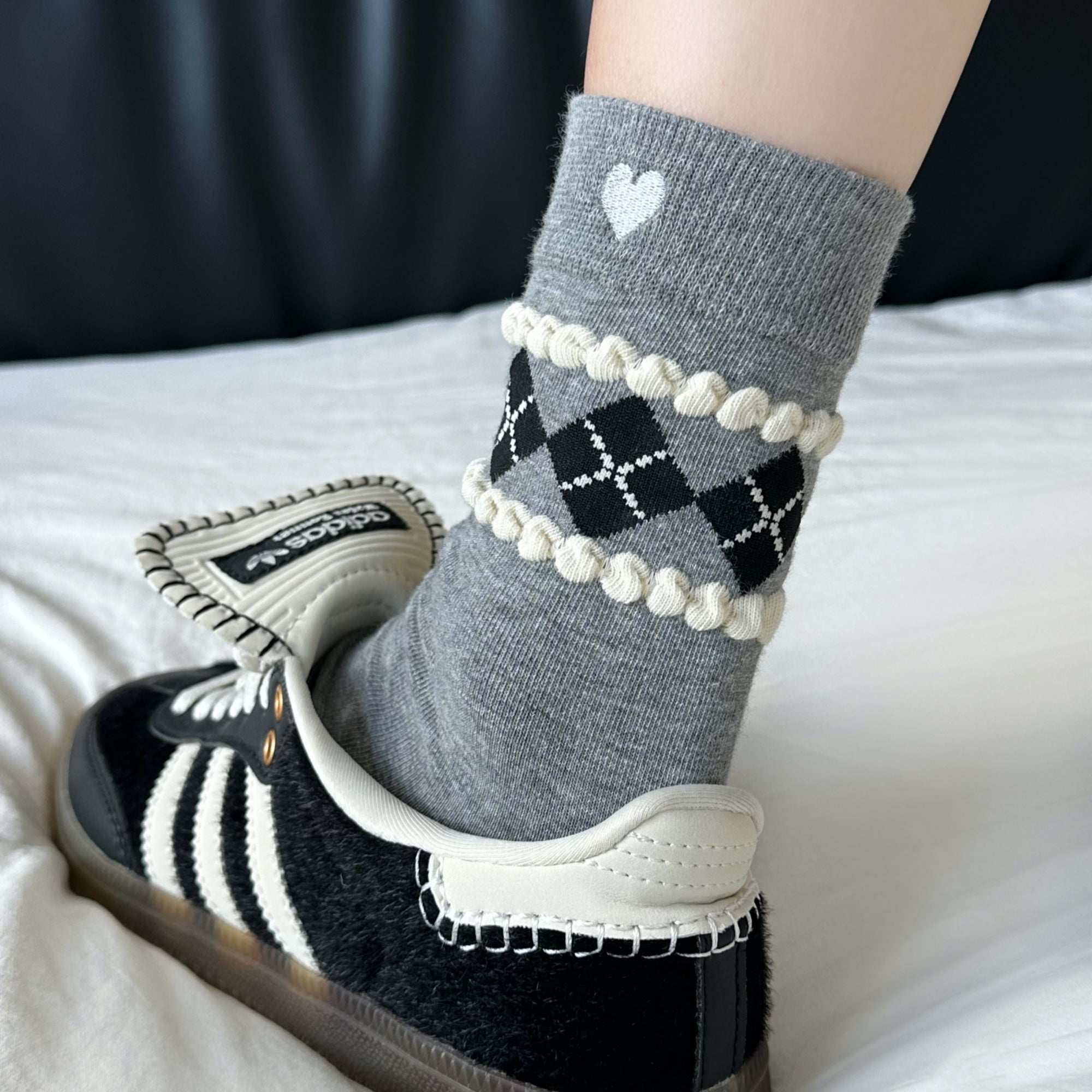 Women's Coquette Aesthetic Crew Socks - Single Pair