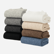 Men's Luxe Heather Knit Socks-5 Pack - Weavasocks