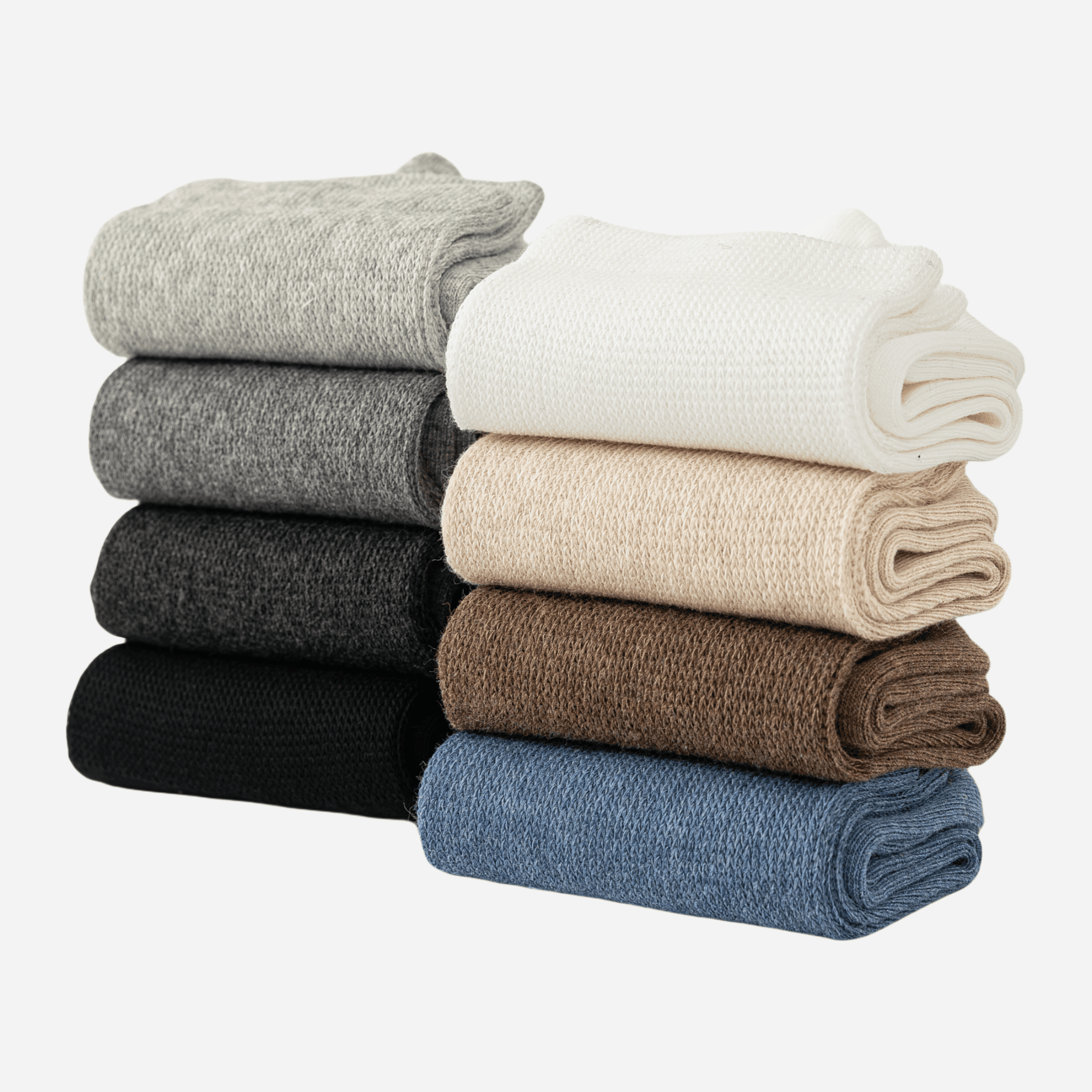 Men's Luxe Heather Knit Socks-5 Pack - Weavasocks