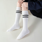Kid's Varsity Stripe Knee High Socks - 3 Pairs - Weavasocks