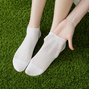 Women's 99% Supima® Cotton Breathable Mesh Low Cut Socks - product photo showing breathable mesh comfort
