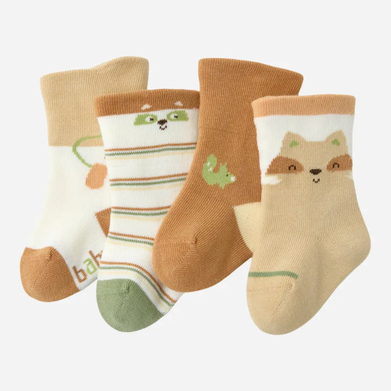 Babies The Little Rascals Socks-4 Pairs