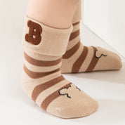 Baby’s Little Varsity' Letter B Cotton 3-Pack