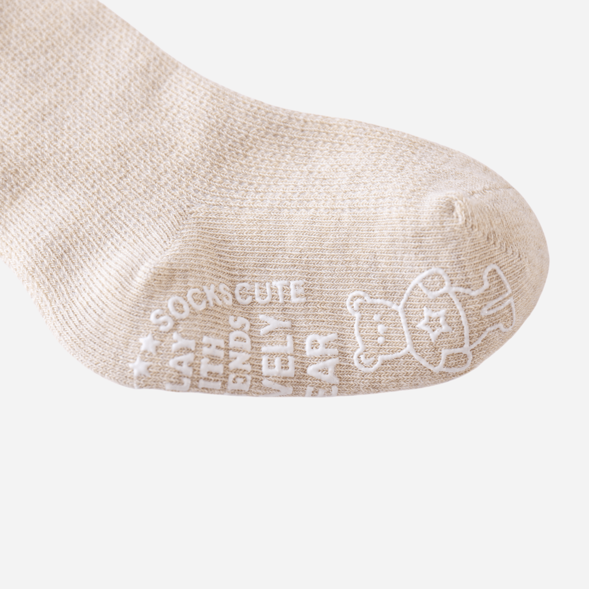 Babies' Non-Slip Socks with Bear Grips-3 Pack - Weavasocks