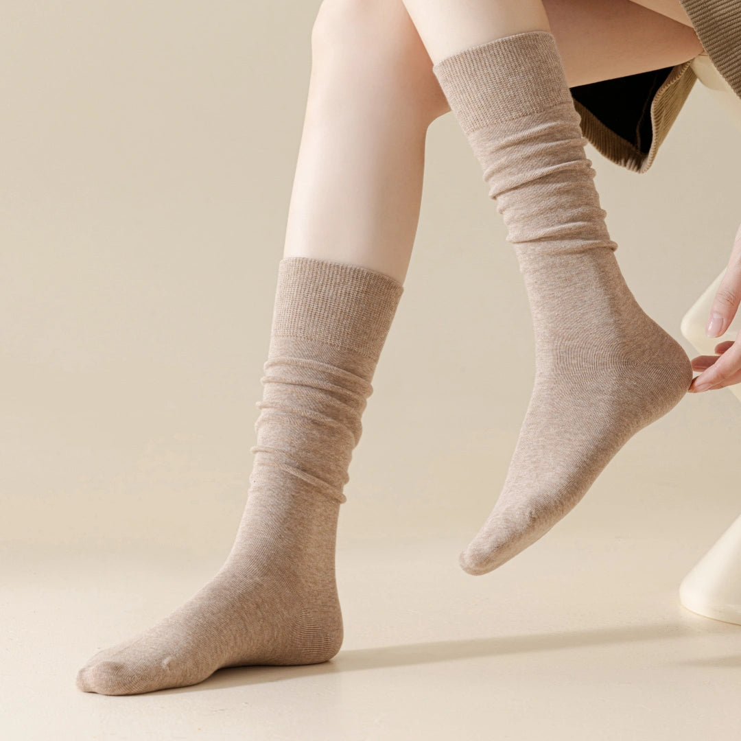 Soft Cotton Knee Highs