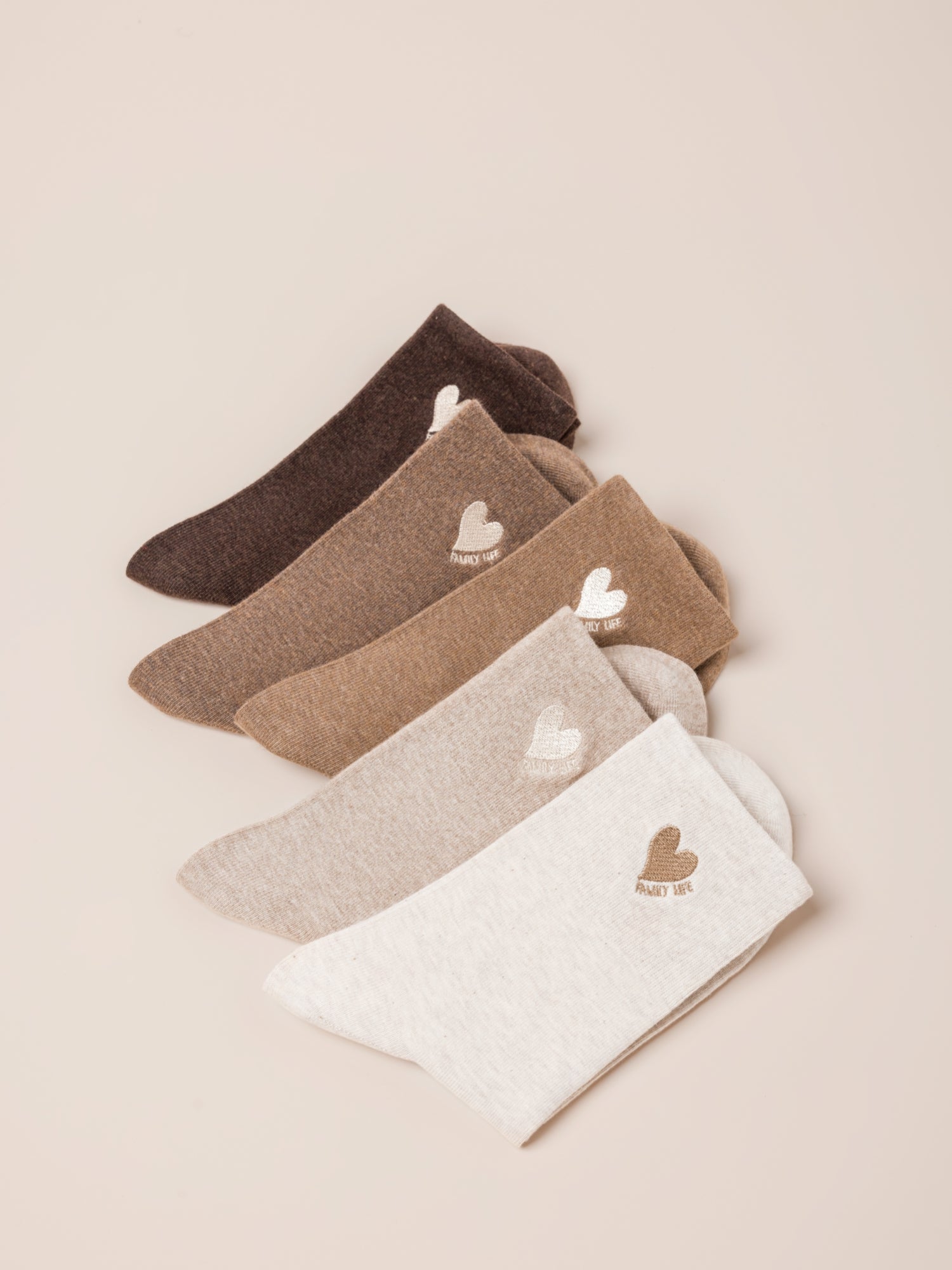 Women's Mini Heart Cotton Socks-1 Pack