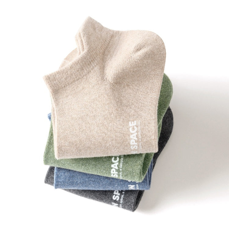 Men's Cotton Liner Low-Cut Socks-1 Pack