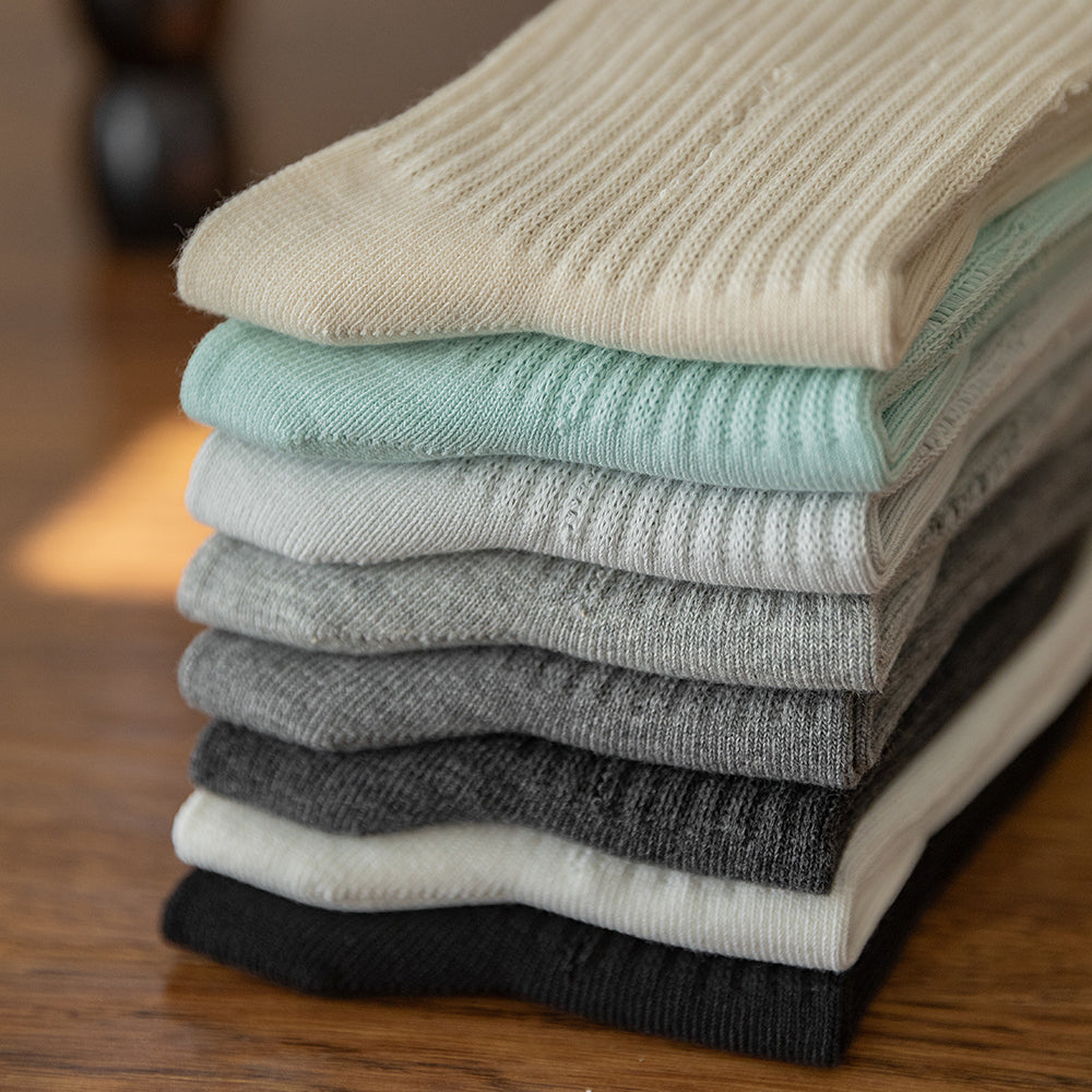 Women's Pointelle Slouch Socks-4 Pack