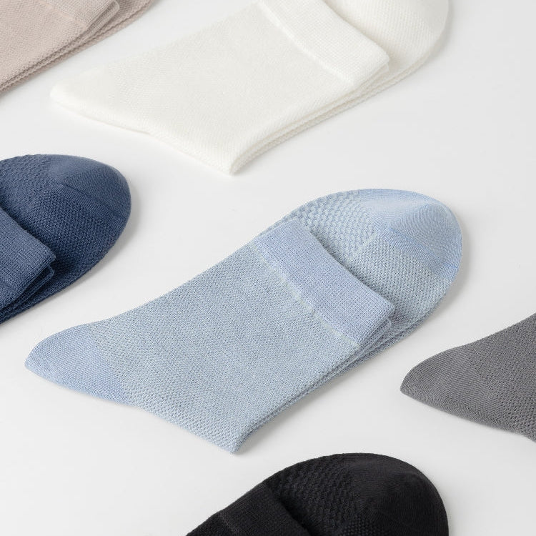 Men's Cotton Mesh Crew Socks-1 Pack
