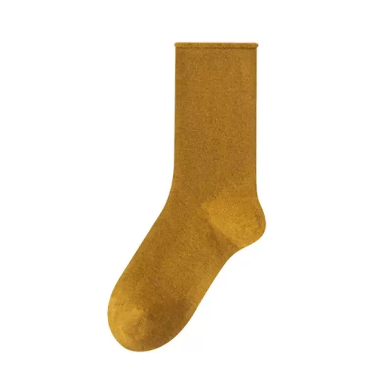 Women‘s 98% Cotton Earth-Tone Slouch Crew