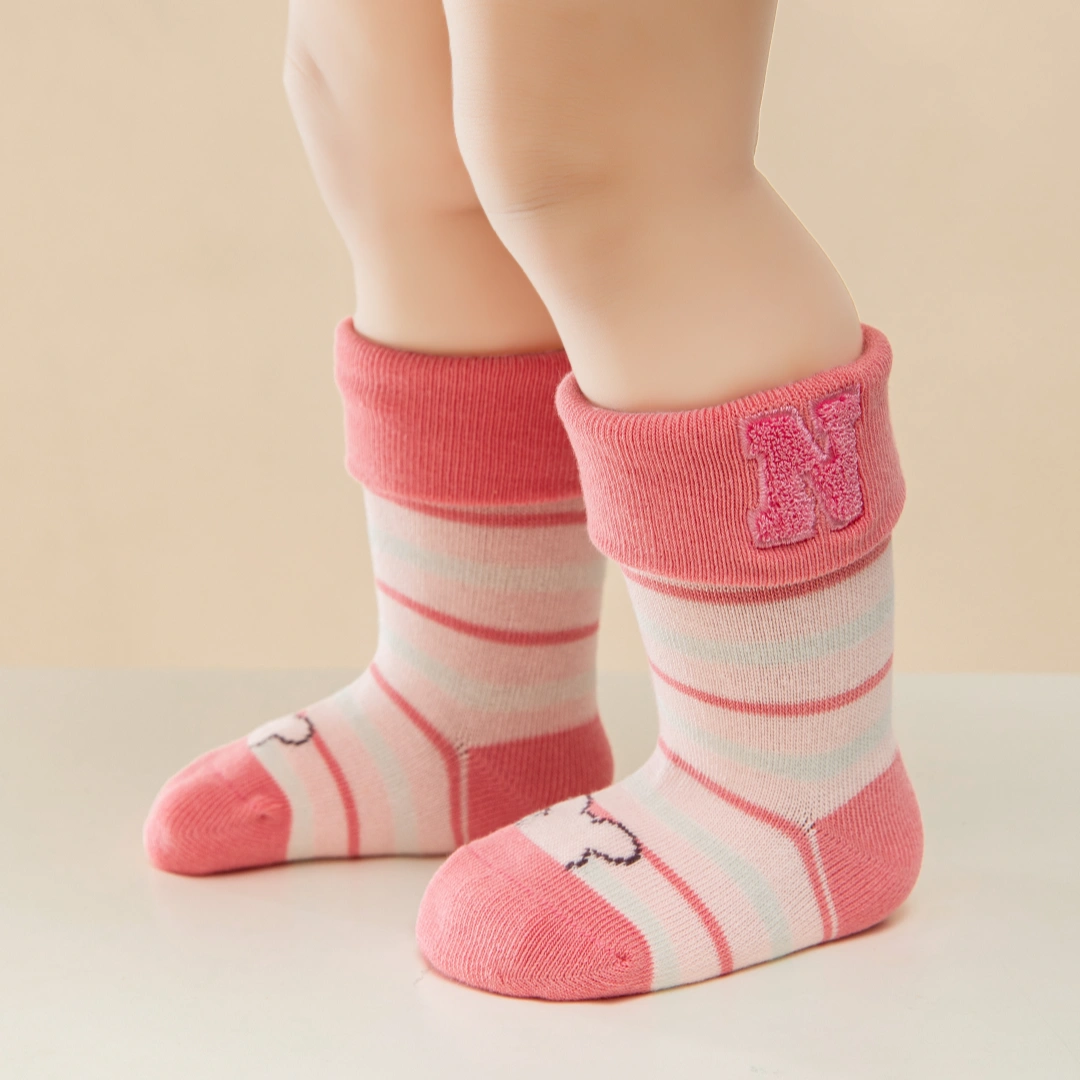 Baby’s Little Varsity' Letter N Cotton 3-Pack