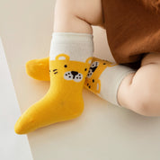 Baby’s Animal Parade Crew Socks 4-Pack