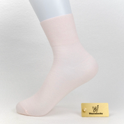 Women's 99% Supima® Cotton Silk-Touch Quarter Socks - product photo showing soft cotton comfort