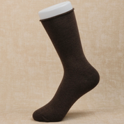 Women's 98% Cotton Rolled-Top Crew Socks