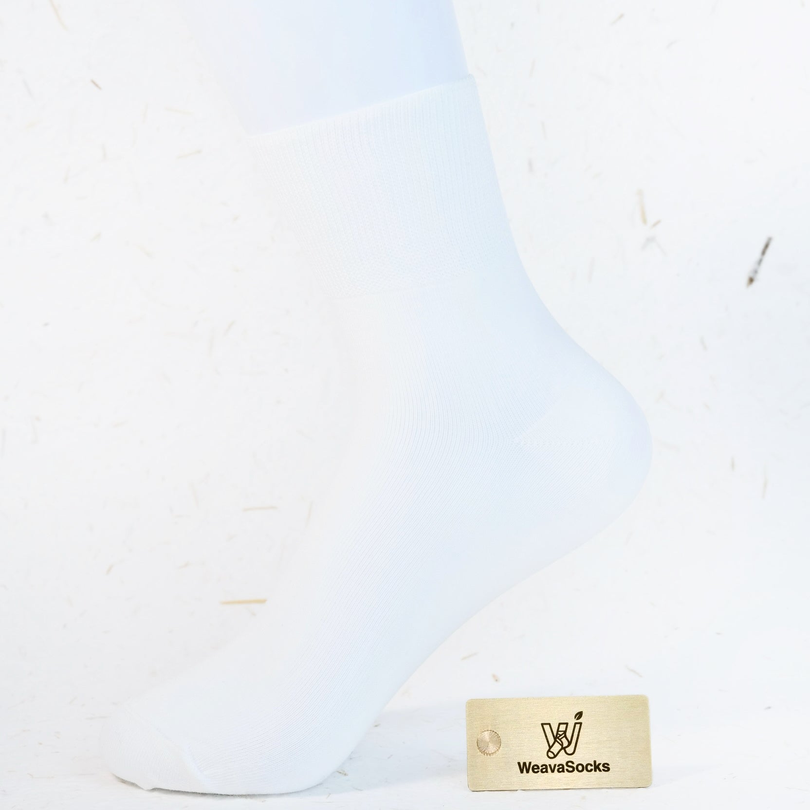 Women's 98% Cotton Non-Binding Quarter Socks