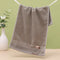 Premium Long-Staple Cotton Face Towel - Bear Embroider - product photo showing soft cotton comfort