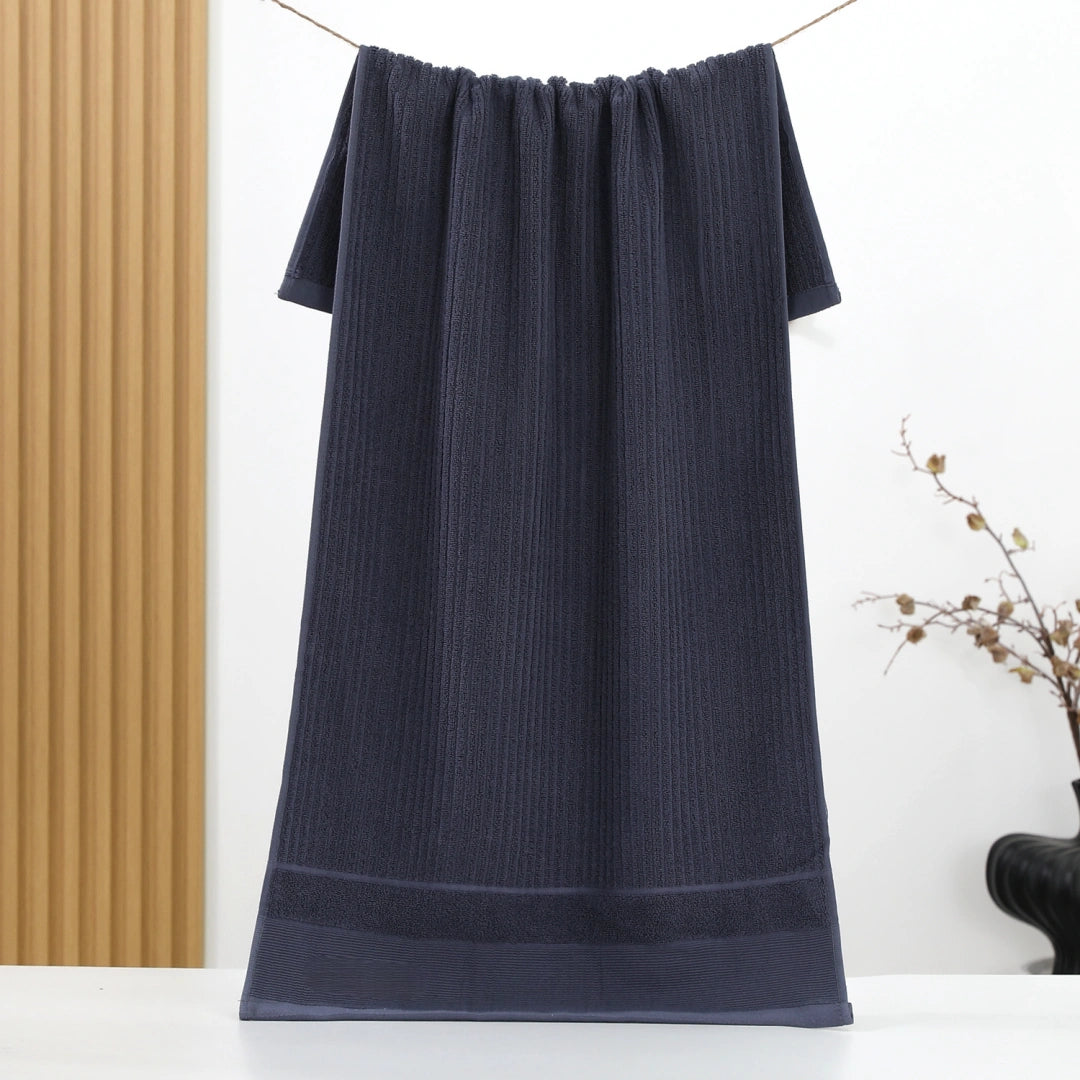 Premium Long-Staple Cotton Large Multi-Use Towel - sock set showing soft cotton comfort