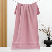 Premium Long-Staple Cotton Large Multi-Use Towel - sock set showing soft cotton comfort