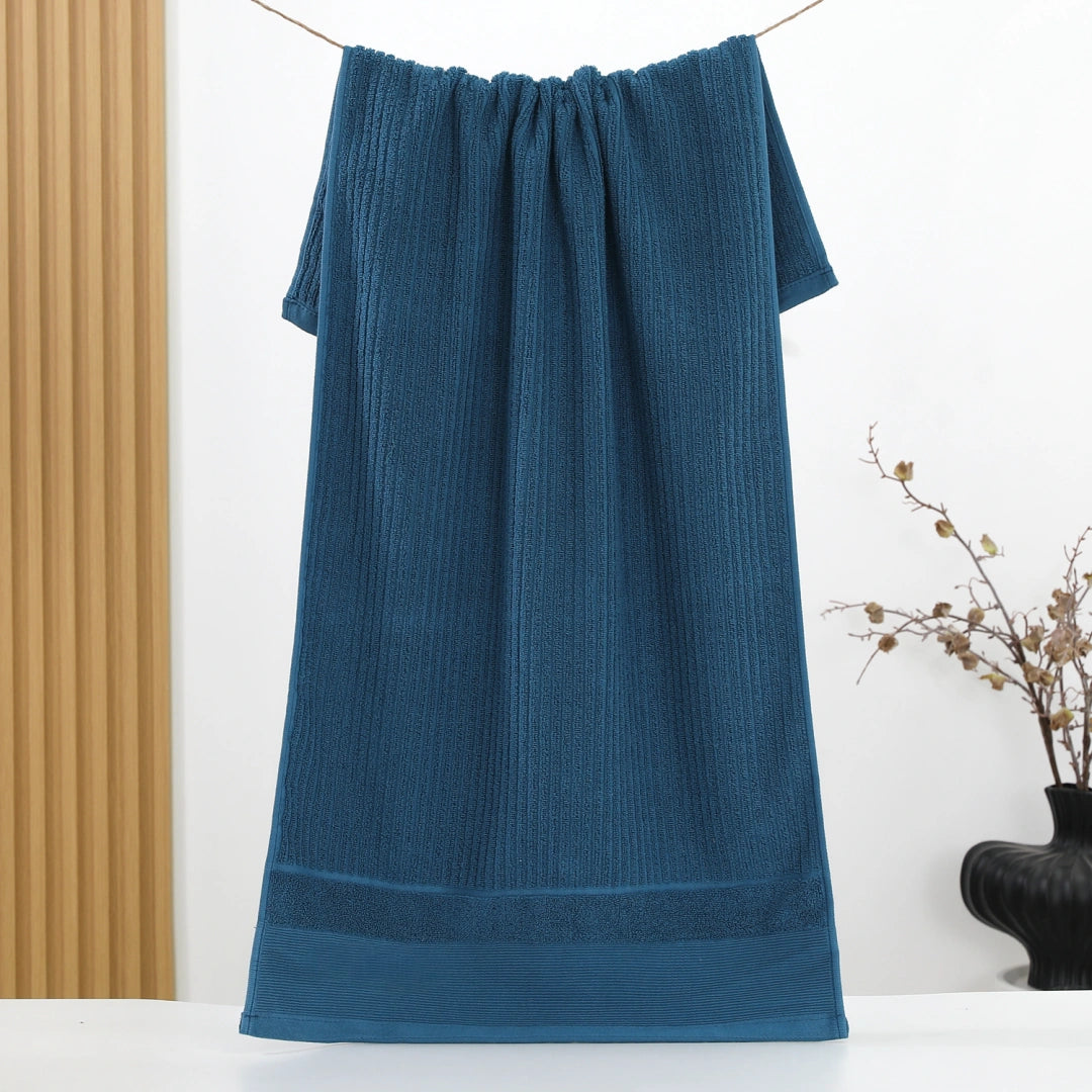 Premium Long-Staple Cotton Large Multi-Use Towel - sock set showing soft cotton comfort