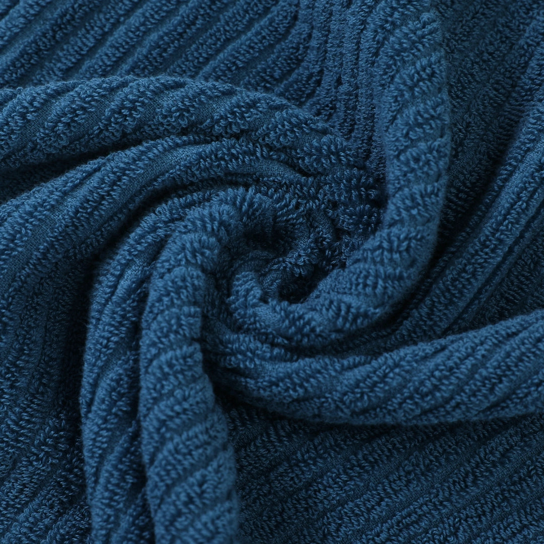 Premium Long-Staple Cotton Large Multi-Use Towel - sock set showing soft cotton comfort