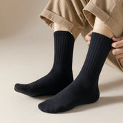 Men's 92% Premium Cotton Terry Cushion Sport Socks - product photo showing cushioned comfort