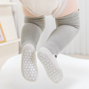 Baby’s Anti-Slip Knee Pad Crawling Socks 3-Pack