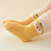 Baby’s Nordic Animal Crew Socks 4-Pack