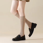 Soft Cotton Knee Highs