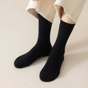 Women's 99% Cotton Cushion Sole Long Crew Socks