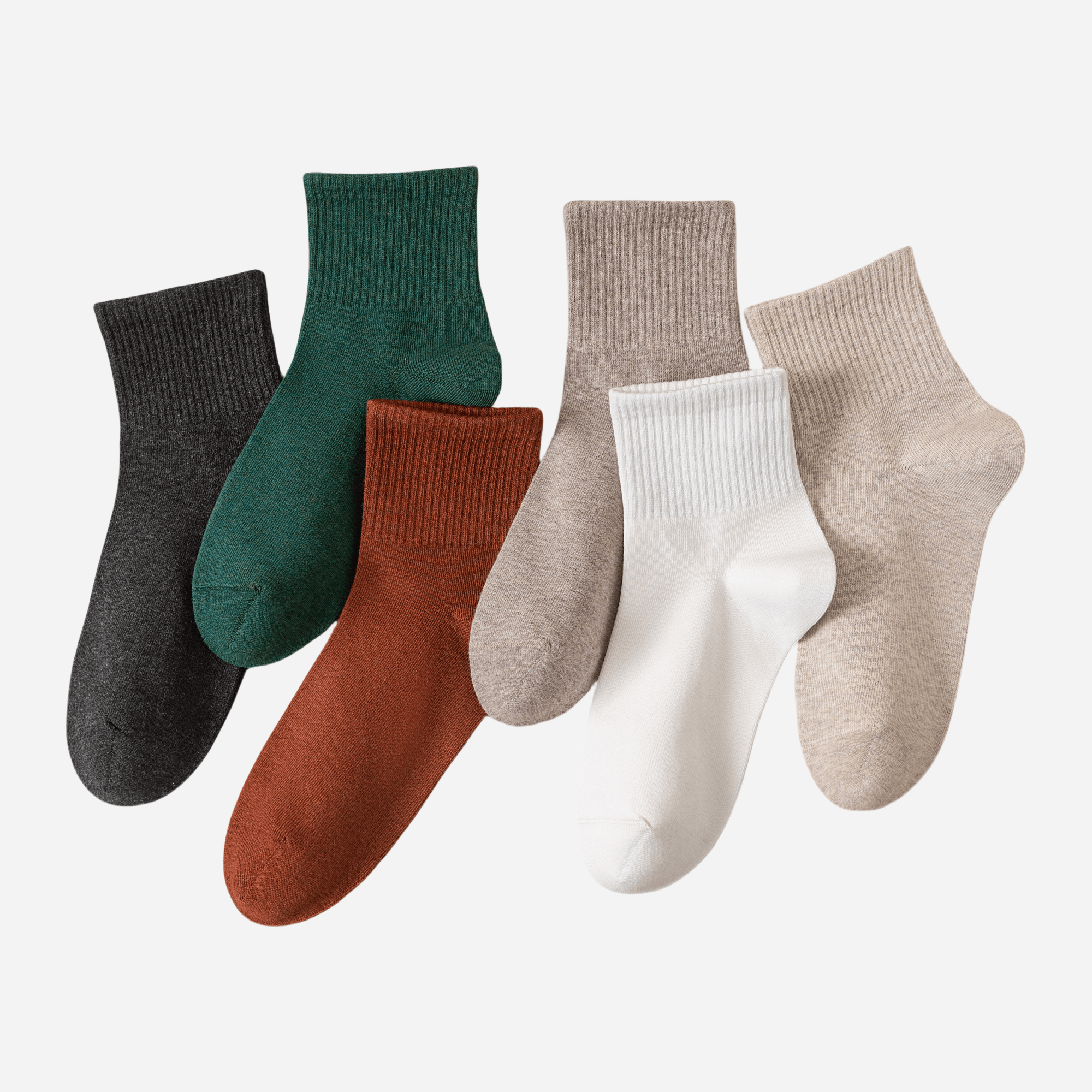 Women's Cloud Cotton Ankle Socks-5 Pack - Weavasocks