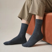 Men's Heritage Merino Wool Ribbed Socks