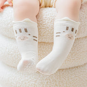 Baby’s Pastel Animal Ear Cuff Non-Slip Floor Socks