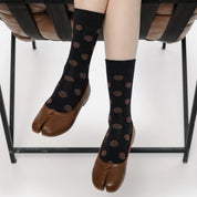 Women's Shimmer Split-Toe Tabi Crew Socks (3-Pack)